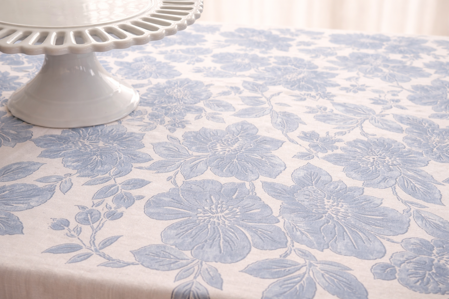 Cottage Blue Table Cloth