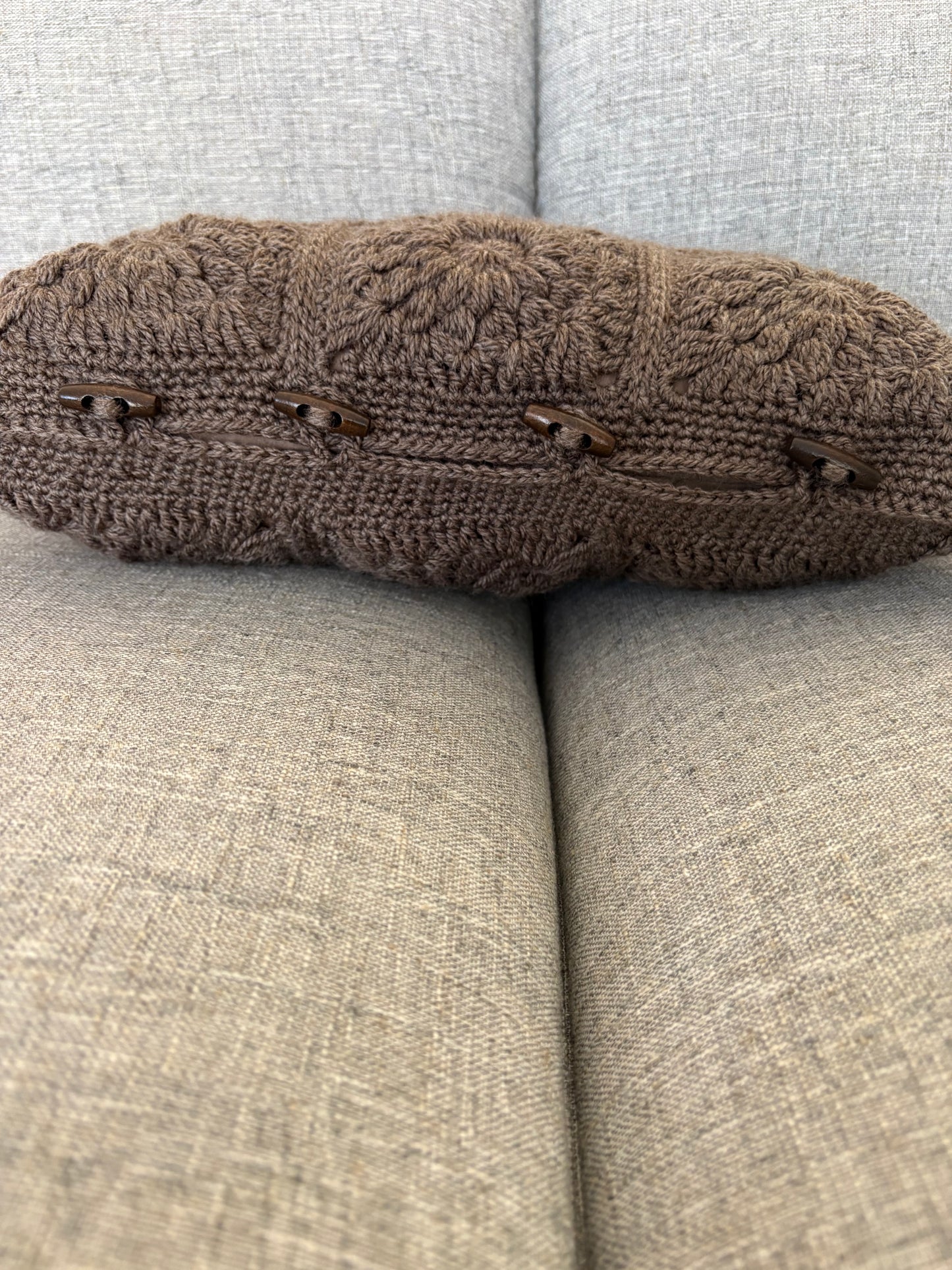 Handmade Crochet Pillow