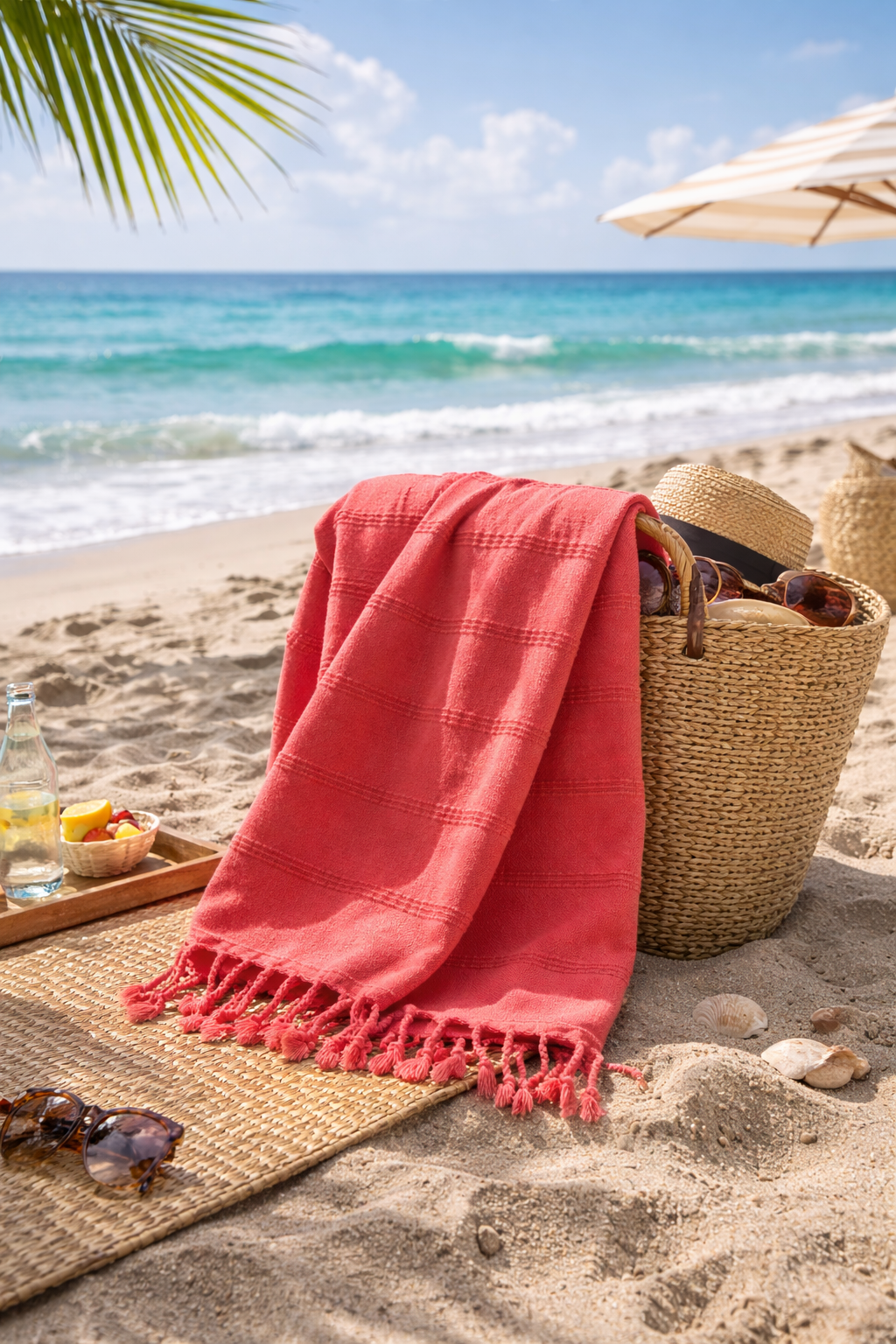 Indigo Bath Towel