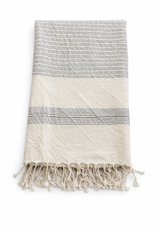 Striped Bath Towel