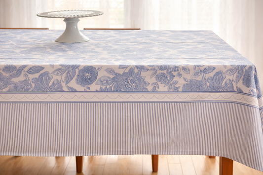 Cottage Blue  Table Cloth