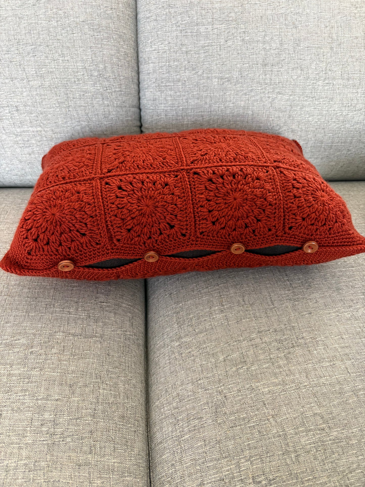 Handmade Crochet Pillow