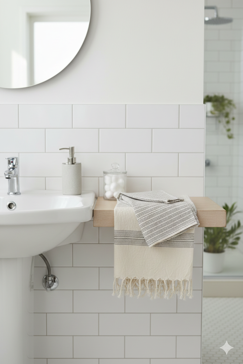 Striped Bath Towel