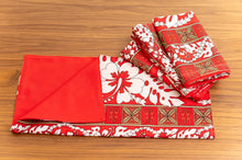 Load image into Gallery viewer, Red double sided napkins
