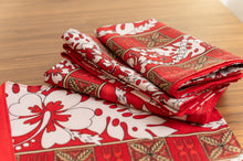 Load image into Gallery viewer, Red double sided napkins
