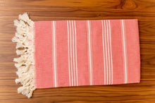 Load image into Gallery viewer, Turkish Bath Towel (Peshtemal) - thin cotton
