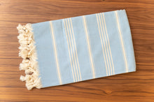 Load image into Gallery viewer, Turkish Bath Towel (Peshtemal) - thin cotton

