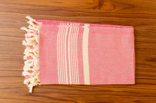 Load image into Gallery viewer, Turkish Bath Towel (Peshtemal )- lightweight

