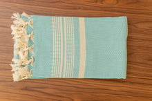 Load image into Gallery viewer, Turkish Bath Towel (Peshtemal )- lightweight
