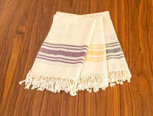 Load image into Gallery viewer, Turkish Bath Towel (Peshtema)l - cotton linen mix
