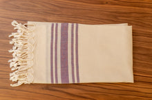 Load image into Gallery viewer, Turkish Bath Towel (Peshtema)l - cotton linen mix
