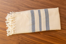 Load image into Gallery viewer, Turkish Bath Towel (Peshtema)l - cotton linen mix
