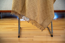 Load image into Gallery viewer, Golden Colour  Modern Pattern Turkish Bath towel

