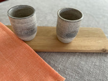Load image into Gallery viewer, Grey dimpled tumblers
