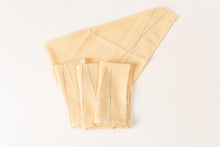 Load image into Gallery viewer, Yellow linen napkins
