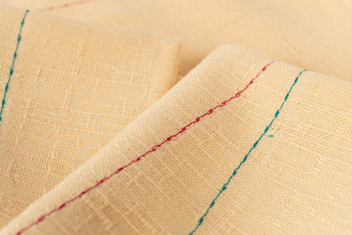 Yellow linen napkins