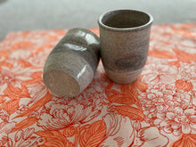 Load image into Gallery viewer, Grey dimpled tumblers
